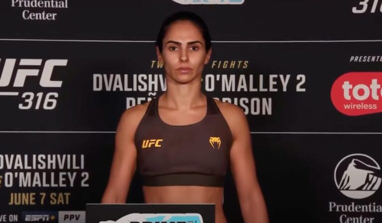 أريانا دا سيلفا تُفرج عنها من UFC بعد مشكلة طبية وهزيمة في UFC 316