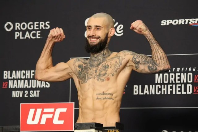 تعرض تشارلز جورجان للإصابة على يد ريكي سيمون في UFC أتلانتا