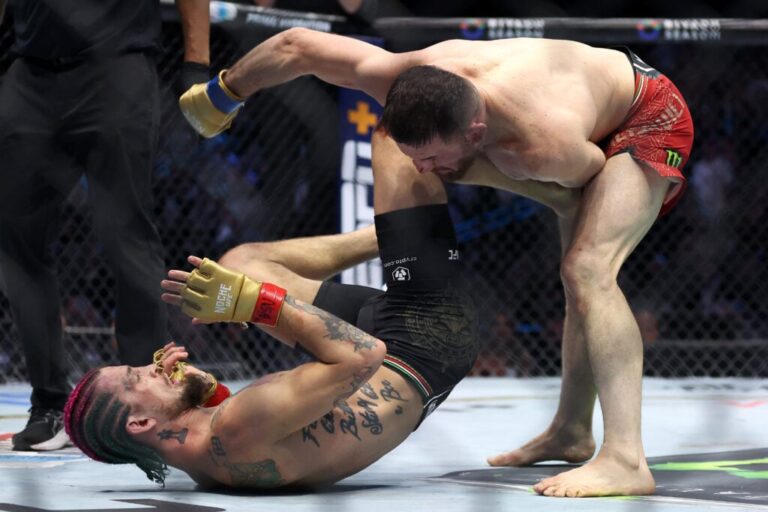 ميراب دافليشفيلي يقارن بطلة UFC المزدوجة بنينا دراما من خلال حركة رائعة قبل UFC 316